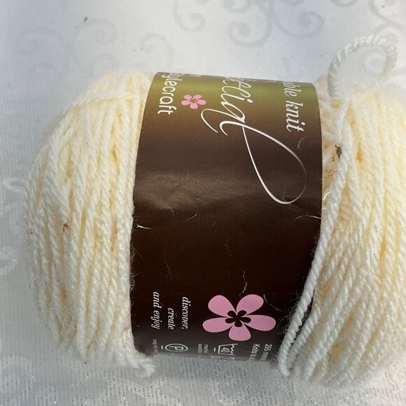 Stylecraft Special Double Knit Yarn Bundle 100% Acrylic 5x100g Balls Cream - Picture 3 of 3